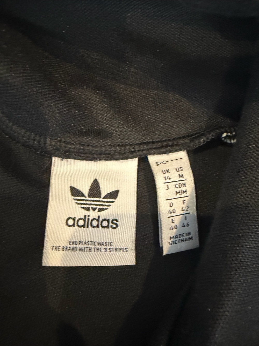 Adidas Original Ski Chic Jumpsuit with White Side Stripes - Picture 6 of 7